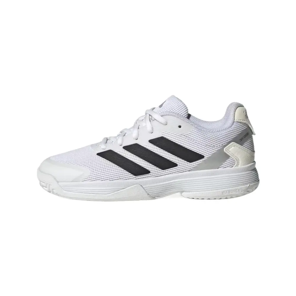 Теннисные кроссовки детские, противоскользящие, износостойкие, низкие Adidas, белый — фото 2