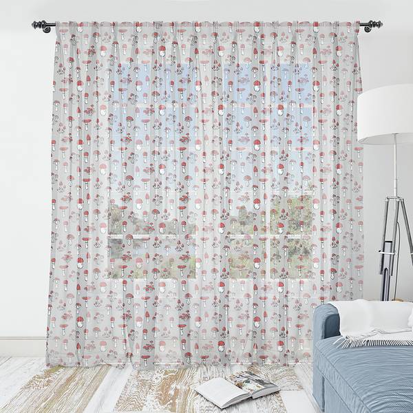 

Штора Abakuhaus Pilz 2 шт, 274x274x0,5 см цвет pale taupe vermilion