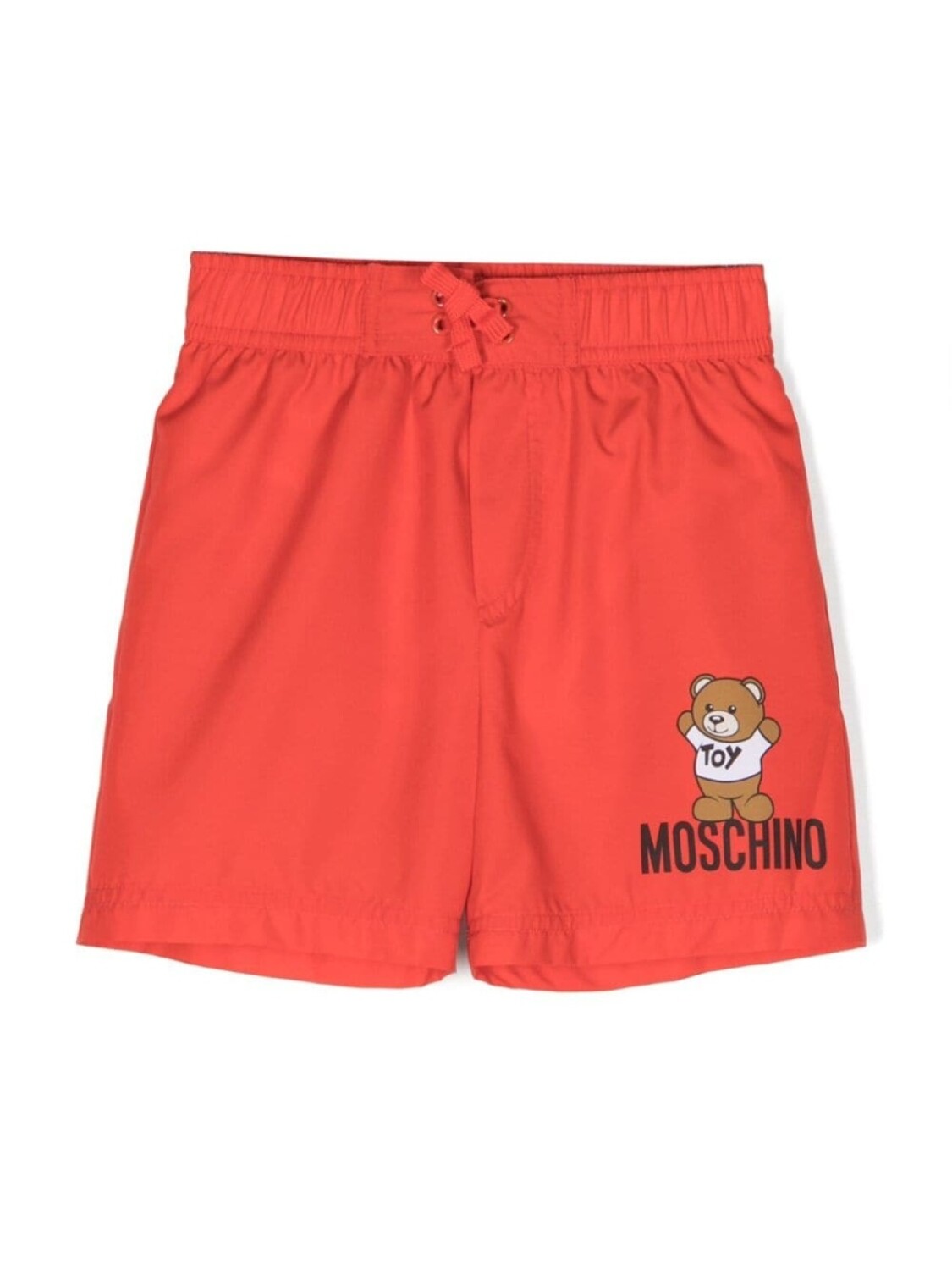 

Moschino Kids плавки с логотипом, красный