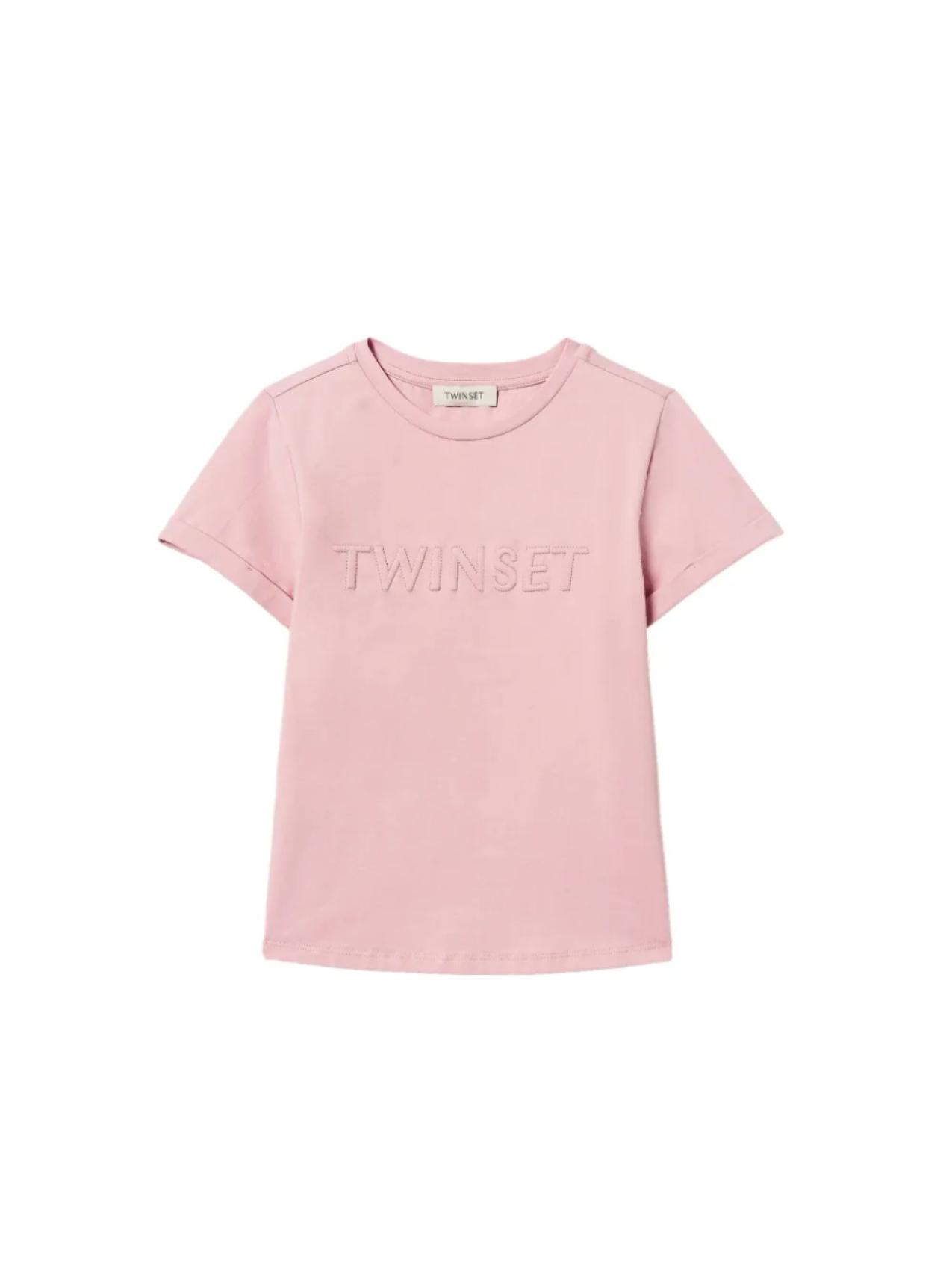 

Футболка с логотипом TWINSET Kids, розовый
