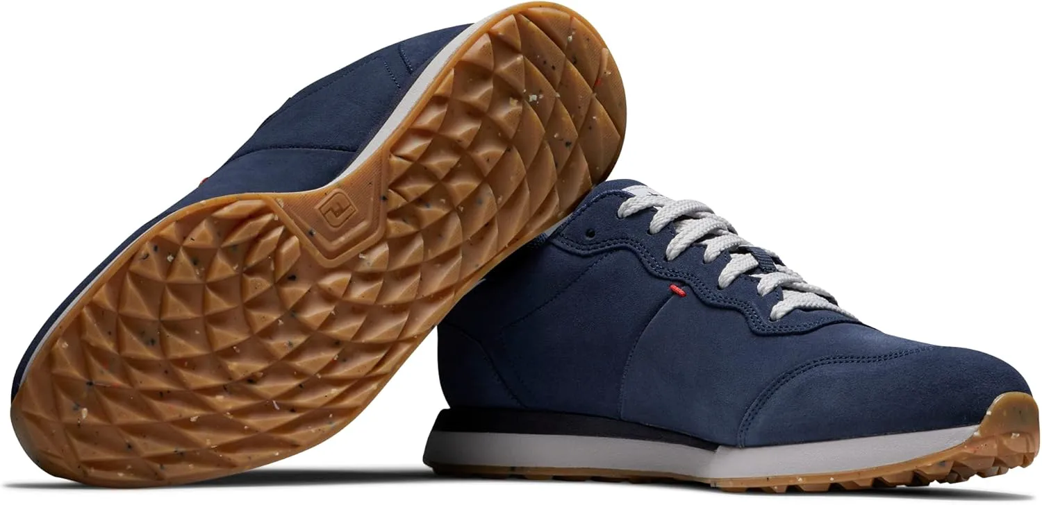 Мужские гольф-туфли FootJoy Contour Jogger предыдущего сезона, темно-синий — фото 3