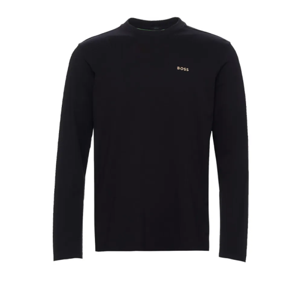 

Футболка BOSS Long 10256064 Long Sleeve, черный