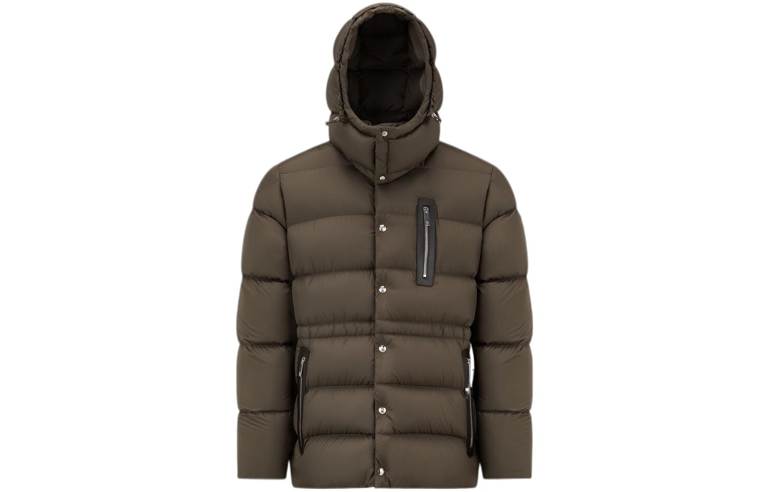 

Пуховик мужской зеленый Moncler
