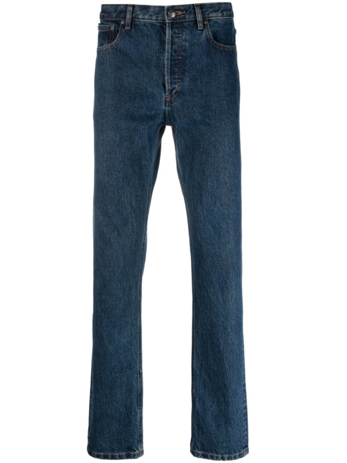 

A.P.C. прямые джинсы, синий