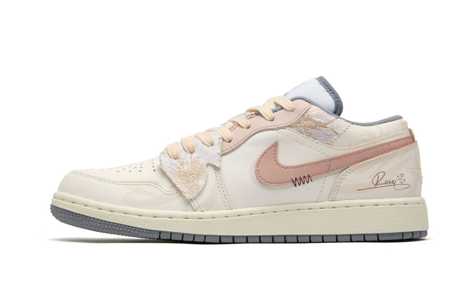 

Кроссовки Air Jordan 1 Vintage Basketball Shoes Men Low-top Beige/White, слоновая кость, Бежевый, Кроссовки Air Jordan 1 Vintage Basketball Shoes Men Low-top Beige/White, слоновая кость