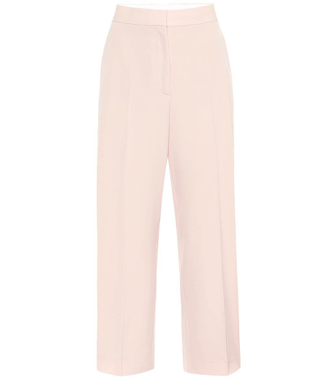 

Прямые шерстяные брюки с высокой талией Stella McCartney, Tearose