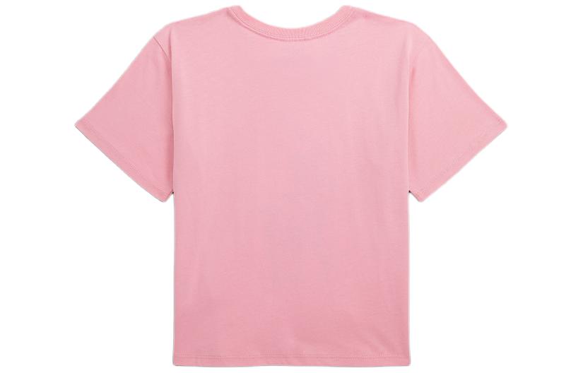 Детская розовая футболка Polo Ralph Lauren SS24 — фото 3