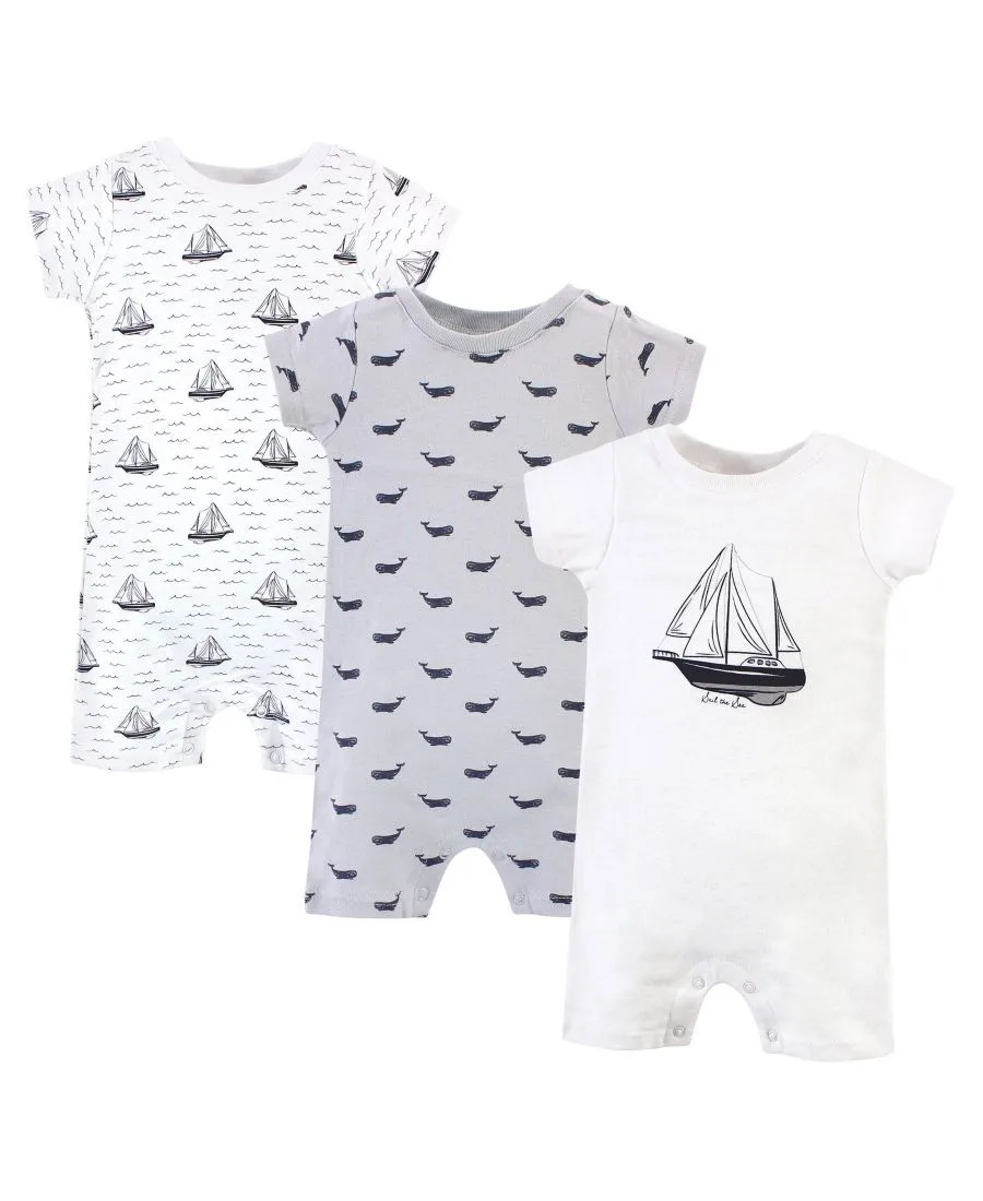 Мягкие хлопковые комбинезоны Hudson Baby, Sail The Sea