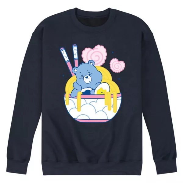 

Мужская флисовая толстовка Care Bears Grumpy Ramen Bowl Licensed Character, синий
