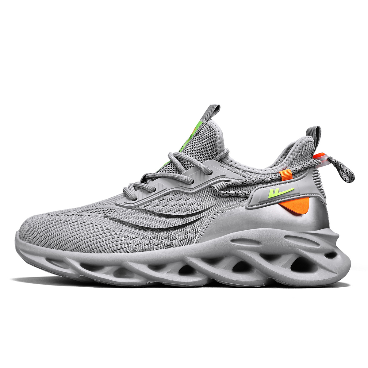 

WARRIOR Мужские беговые кроссовки низкие серые, цвет Gray