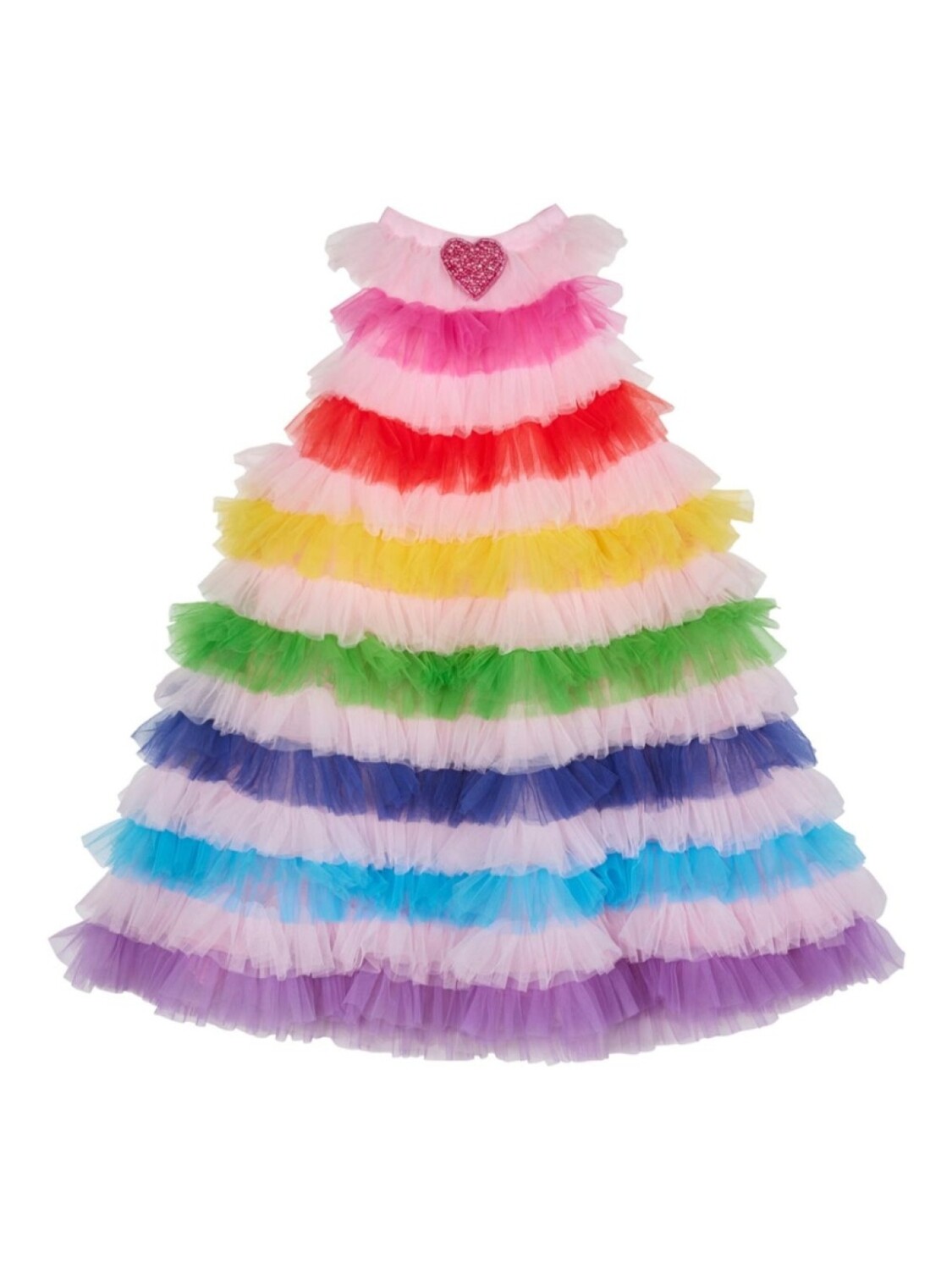 

Платье из тюля Rainbow Glow Tutu Du Monde, розовый
