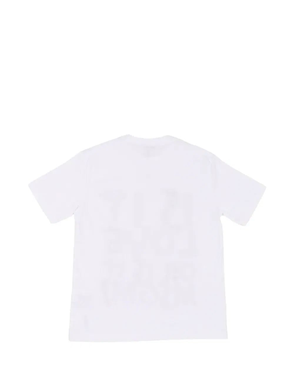 Футболка с принтом Msgm Kids, белый — фото 2