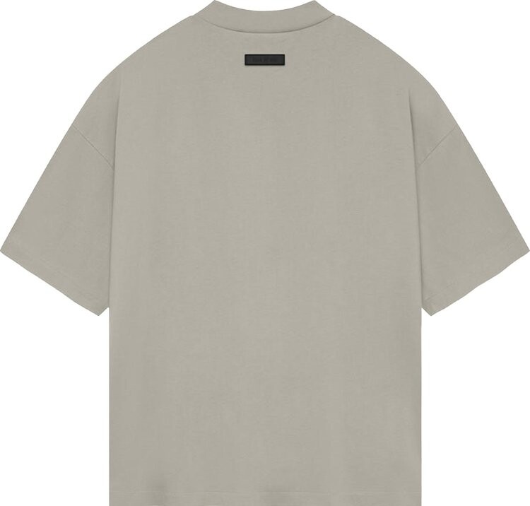 Футболка Fear of God Essentials Heavy Jersey Crewneck  'Seal', серый — фото 2
