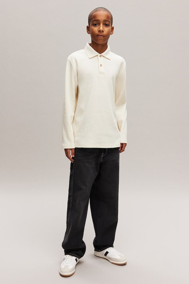 

Плотницкие джинсы свободного кроя H&M, серый