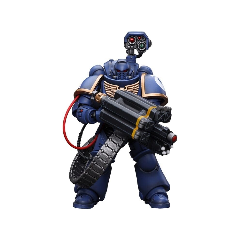 

Фигурка Warhammer 40k 1/18 — Ultramarines Desolation Marine с пусковой установкой Castellan (Superfrag) Joy Toy