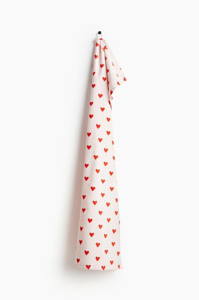 

Полотенце с узором H&M, 60x125 см, розовый