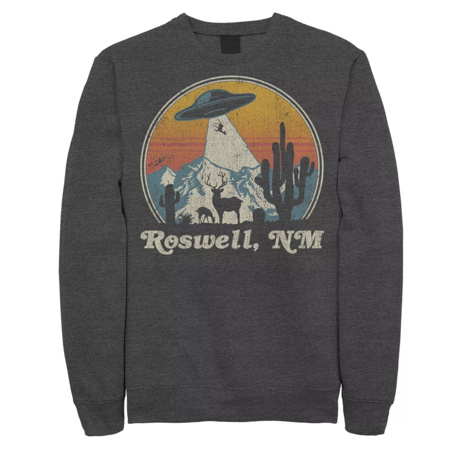

Мужской свитшот Roswell New Mexico Alien Abduction Licensed Character