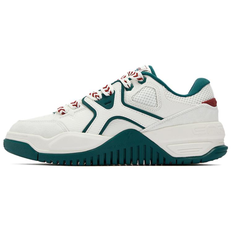 

Мужские низкие скейтерские кроссовки Slip Resistant And Breathable 361°, белый зеленый