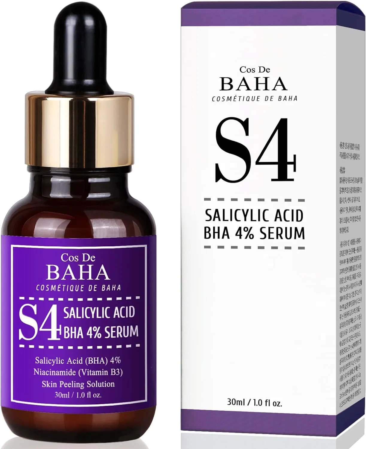 Сыворотка Cos De BAHA — С салициловой BHA кислотой «S4» от, 30 мл