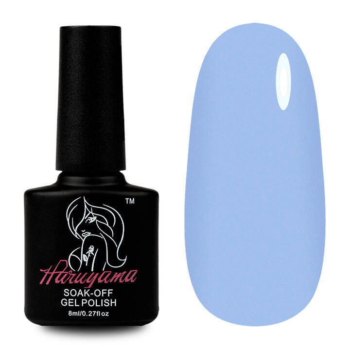 

Лак для ногтей Haruyama MV017 Light Blue Hybrid 8 мл