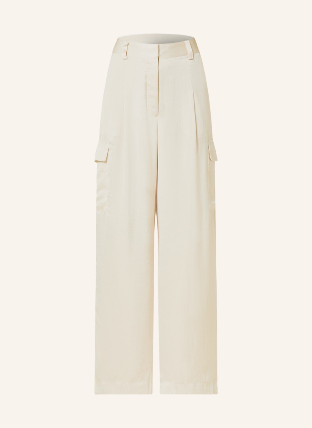 

Брюки марлен ba&sh CARY aus Satin, экру