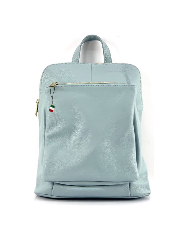 

Рюкзак Florence Cityrucksack Leder hellblau ca. 30cm