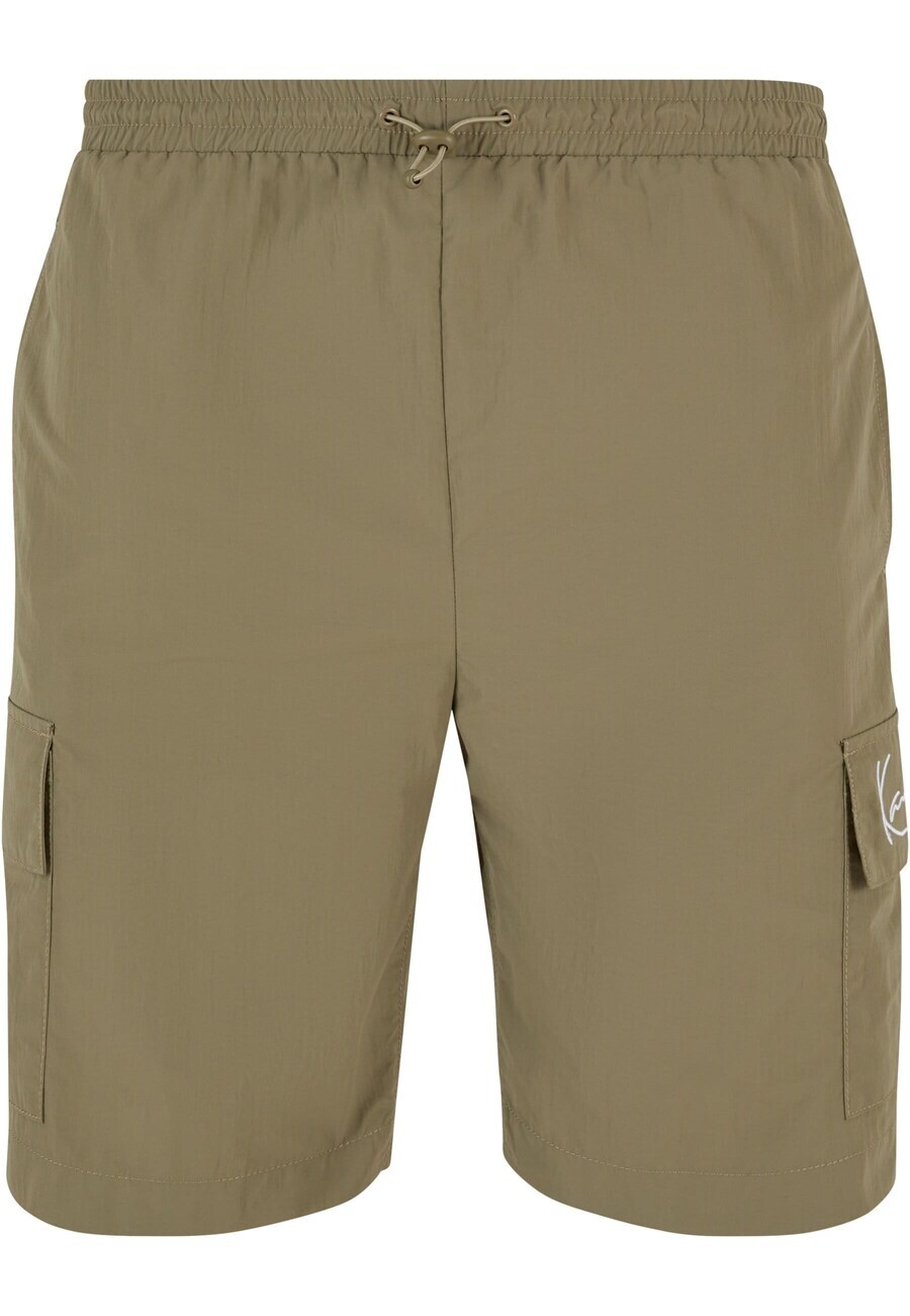 

Шорты-карго Karl Kani Regular Cargo Pants Essential, оливковый