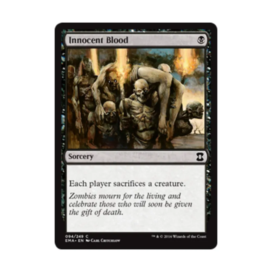 

CCG Невинная кровь (клавиша C), MTG - Eternal Masters