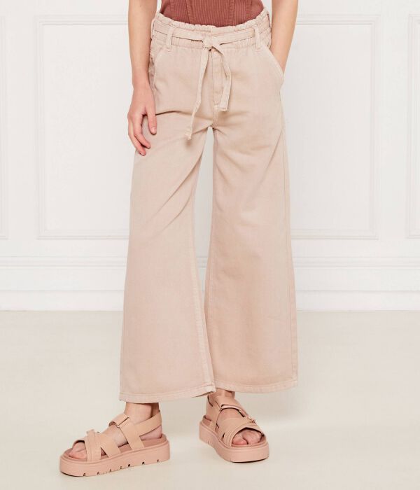 

Брюки Flare fit Guess, желтый