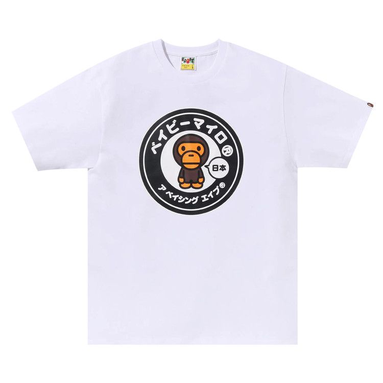 

Футболка BAPE Japan Baby Milo Tee #1, White