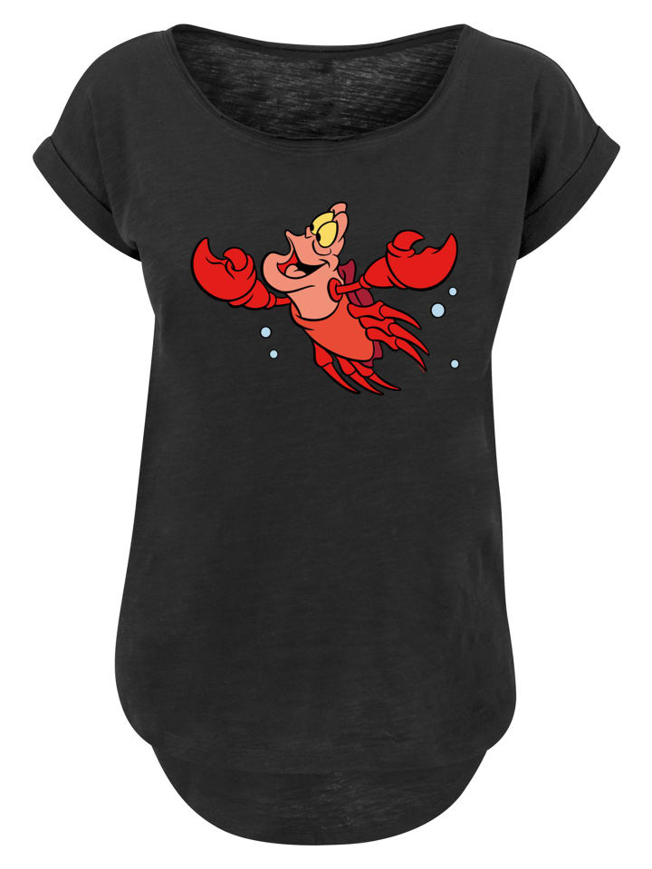 

Футболка Disney Русалочка Ариэль с изображением Себастьяна Баблса, черная F4NT4STIC, Черный, Футболка Disney Русалочка Ариэль с изображением Себастьяна Баблса, черная F4NT4STIC