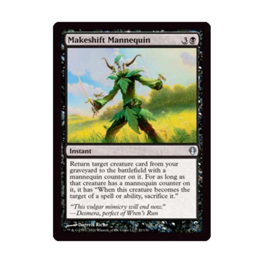 

CCG Импровизированный манекен (U), MTG - Archenemy