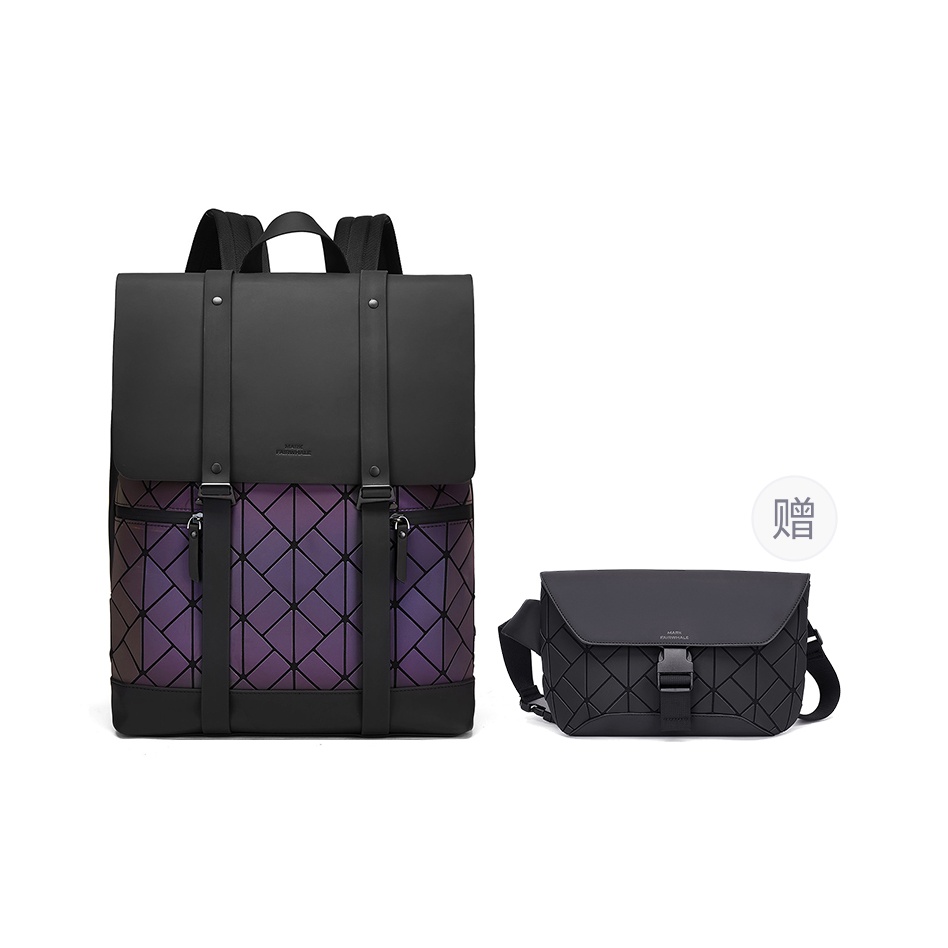 

FAIRWHALE Рюкзак для ноутбука, Dazzling Color+Diamond Pattern Shoulder Bag