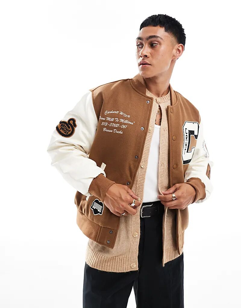 

Куртка-бомбер Ducks коричневого цвета Carhartt WIP