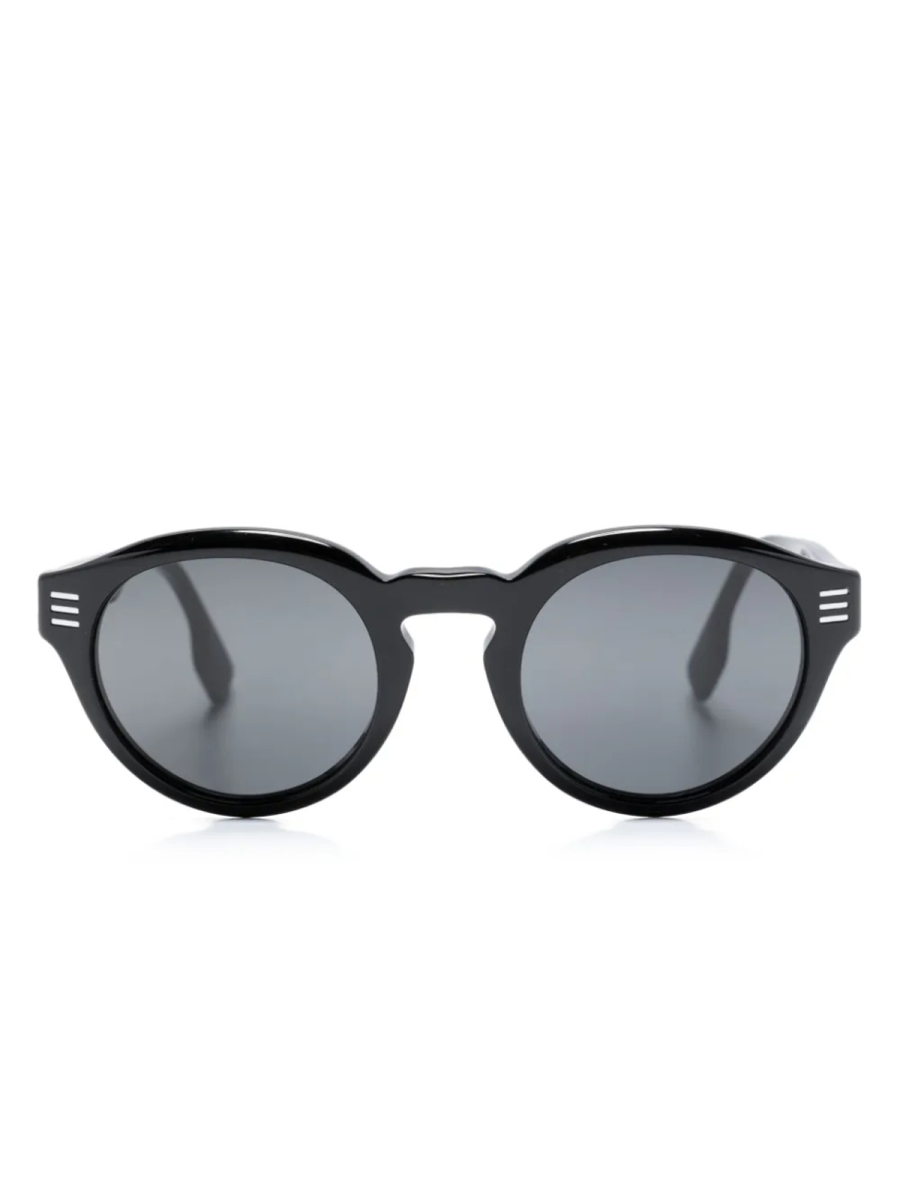 

Burberry Eyewear солнцезащитные очки в круглой оправе, черный