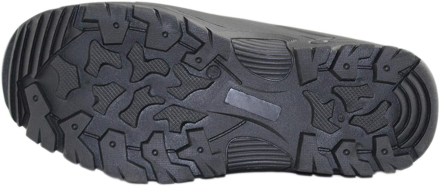 Зимние водонепроницаемые утепленные ботинки Tanleewa Ankle Snow Duck для мужчин и женщин, Black-men — фото 4