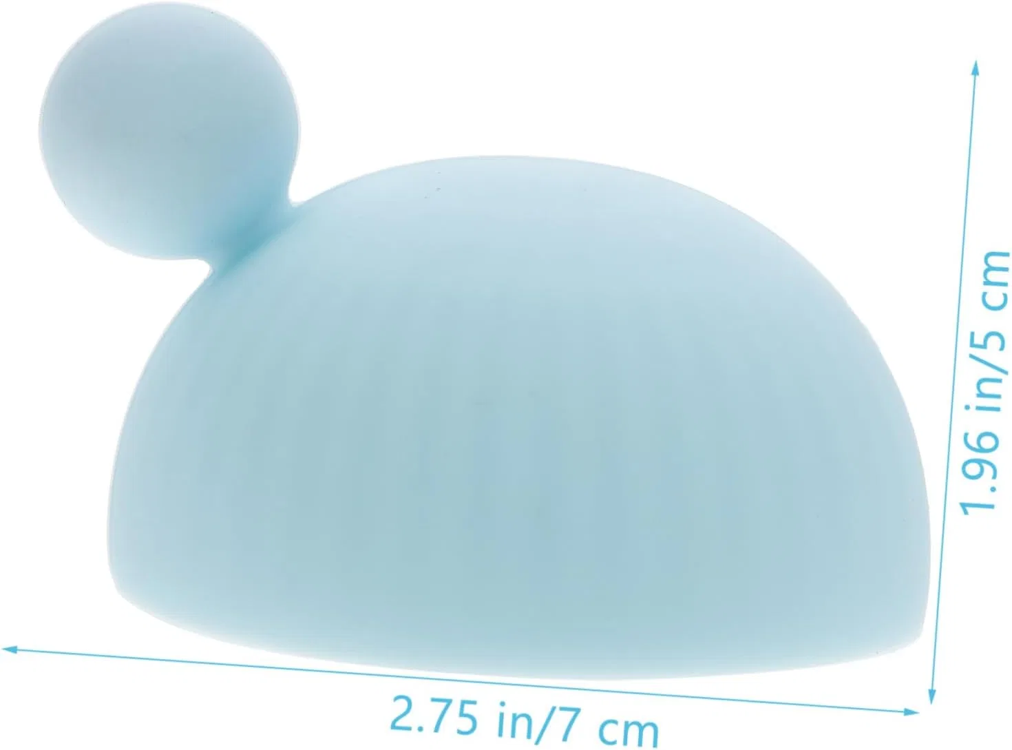 Приспособление для чистки кистей Silicone Brush Cleaning Board Healeved синий — фото 2