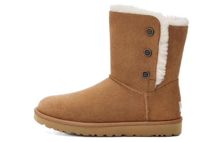 Угги женские UGG Bailey Snaps, коричневый