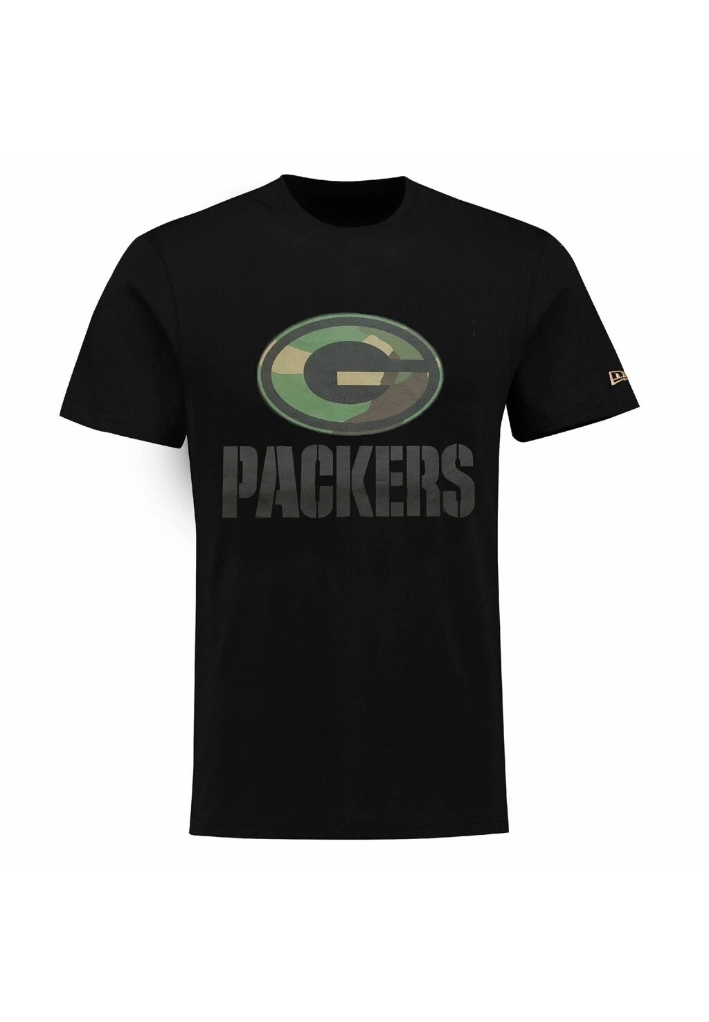 

Футболка с принтом GREEN BAY PACKERS CAMO LOGO New Era, цвет schwarz