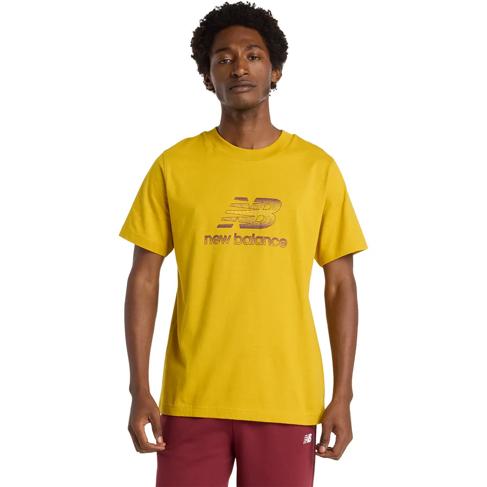 

Футболка New Balance Sport Essentials Speckle Logo, желтый