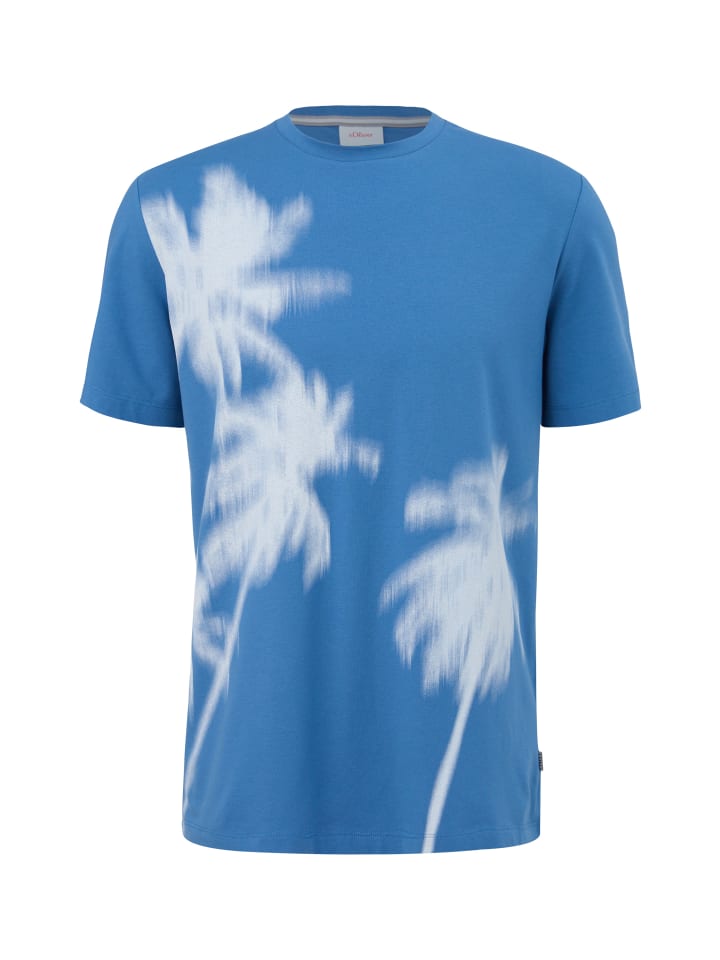 

s.Oliver Футболка 54F1_синего цвета, Синий, s.Oliver Футболка 54F1_синего цвета