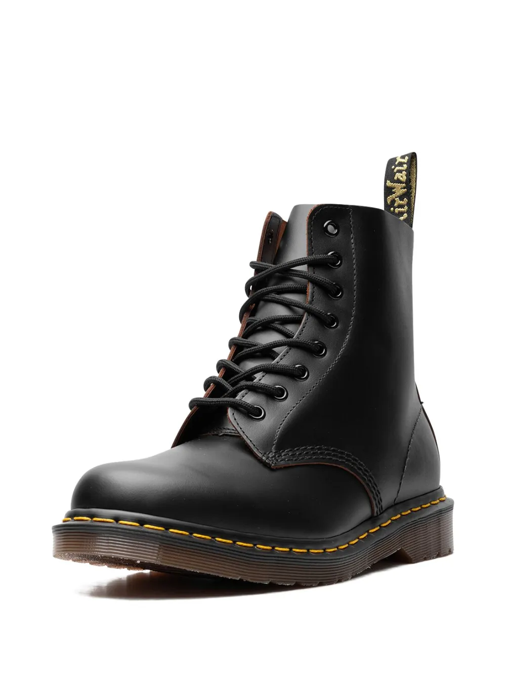 Мужские ботинки Dr. Martens 1460 Vintage 101 из гладкой кожи, черный — фото 4