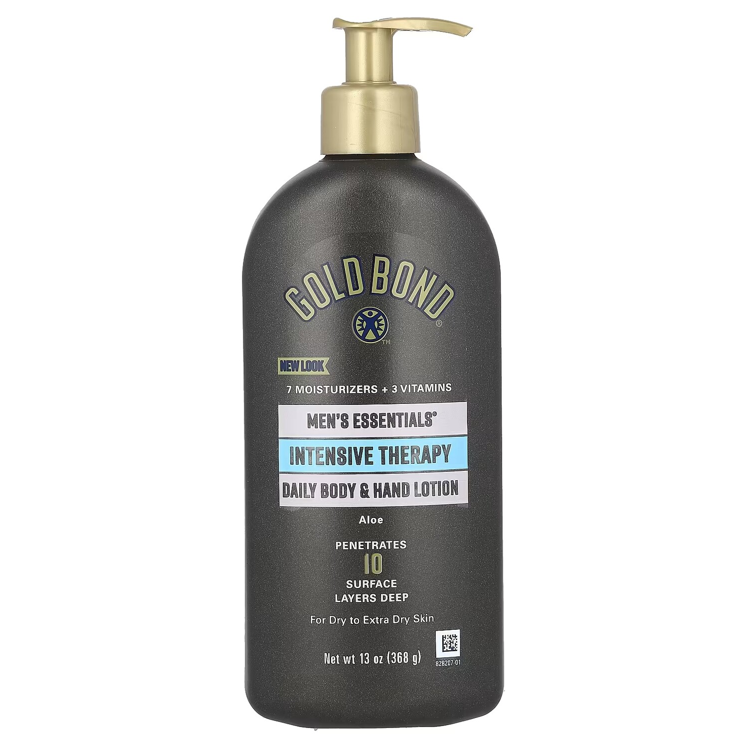 

Gold Bond Men's Essentials Ежедневный лосьон для тела и рук для интенсивной терапии, 13 унций (368 г)