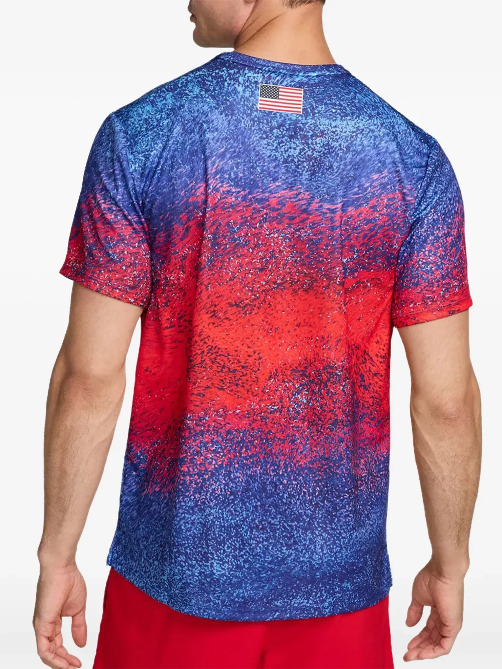 Футболка Dri-Fit с принтом для бегунов на милю Nike, синий — фото 2
