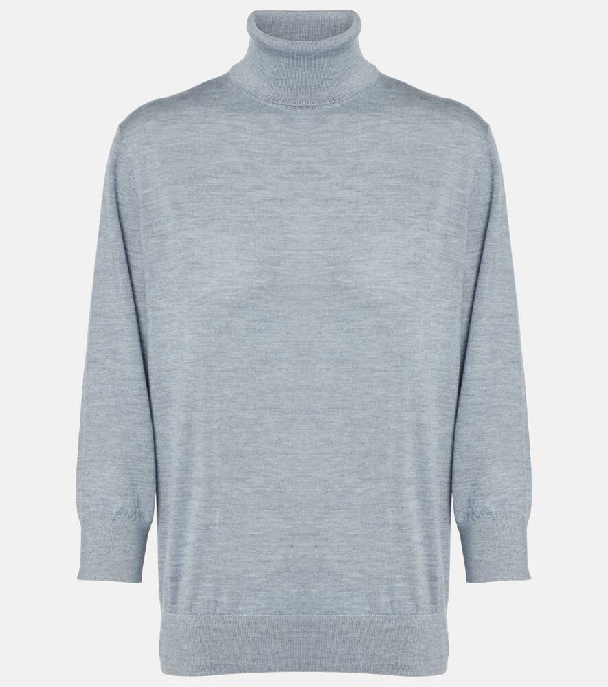 

Кашемировый водолазка hevos The Row, Chambray Melange