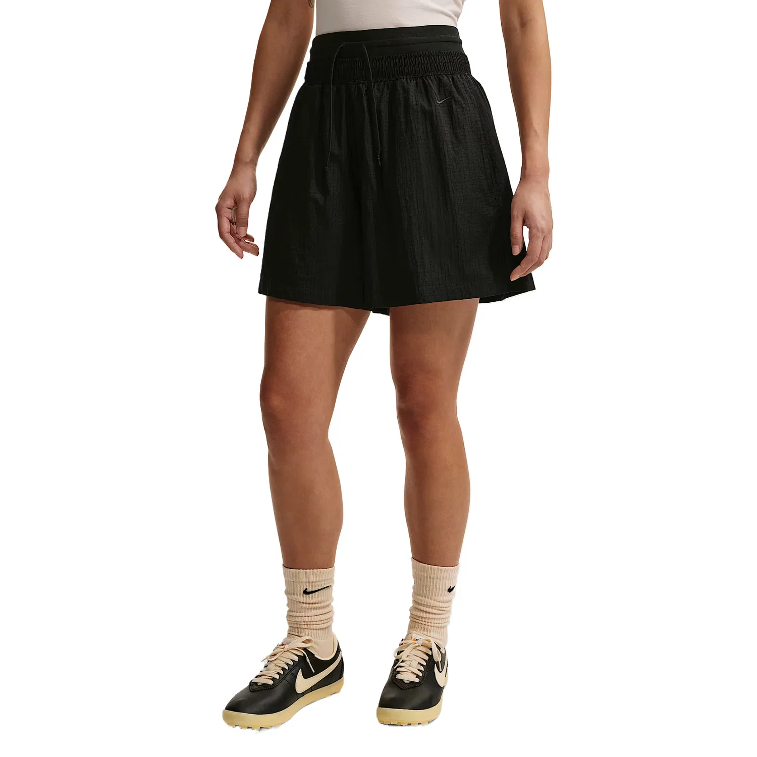 Спортивные повседневные шорты женские Nike, Black/Black