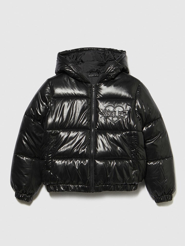 

Стеганая куртка Sisley Steppjacke, черный