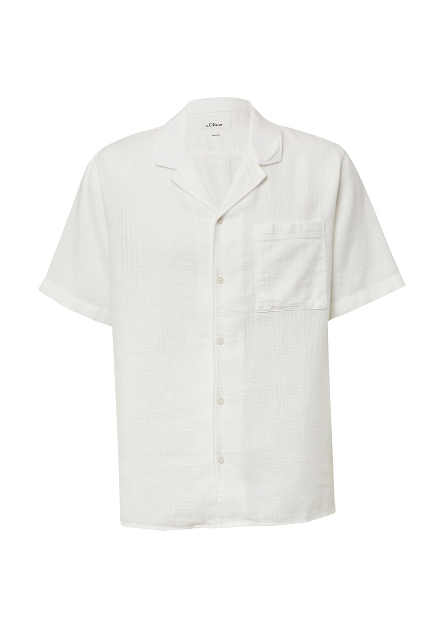 

Рубашка на пуговицах Comfort fit s.Oliver, белый