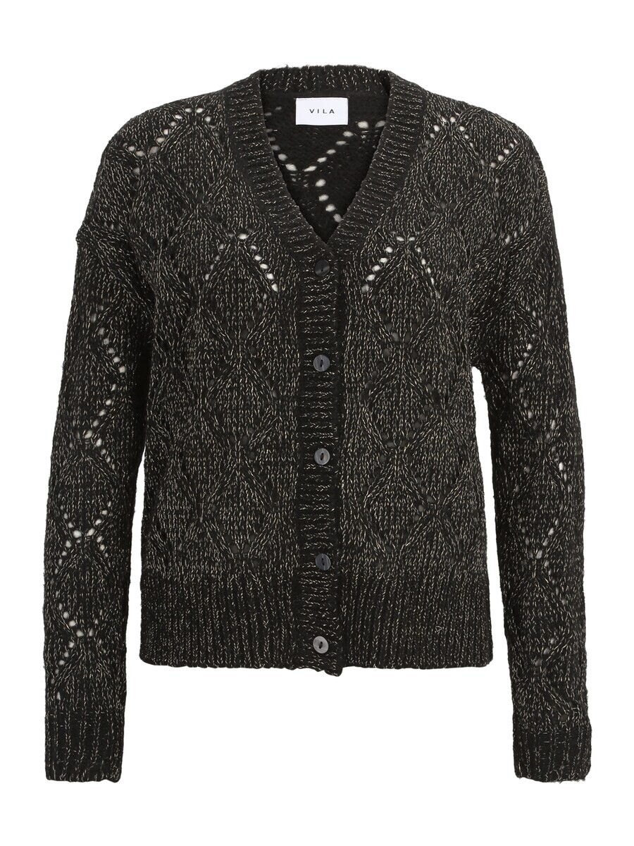 

Вязаный кардиган VILA Knit Cardigan VIFELINE, черный