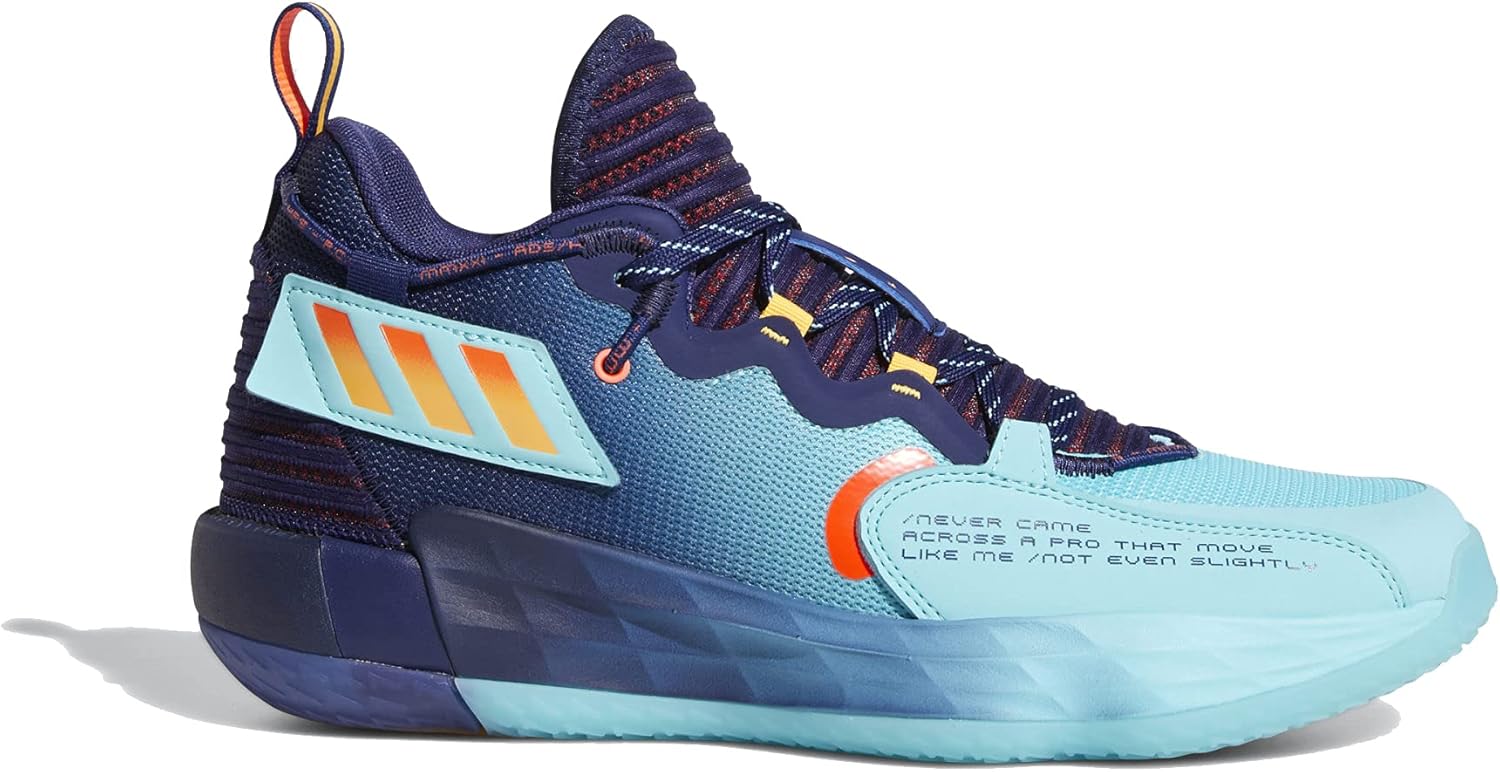 

Женские кроссовки Adidas Dame 7, синий/золотой/темно-синий/ярко-синий